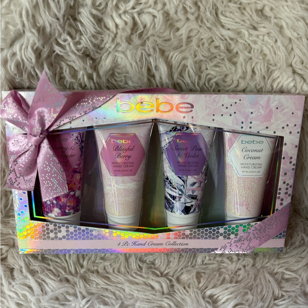 Bebe Hand Cream Set - Pink and Purple Delight